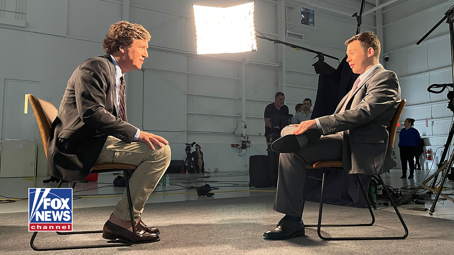 Kyle Rittenhouse and Tucker Carlson